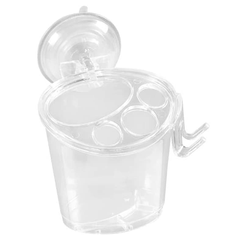 Porta-Escovas de Dentes com Ventosa Cristal Astra — Campinas