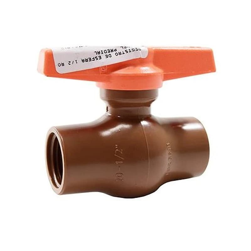 Registro de Esfera Roscável Compacto PVC 20mm (1/2") Viqua — Campinas