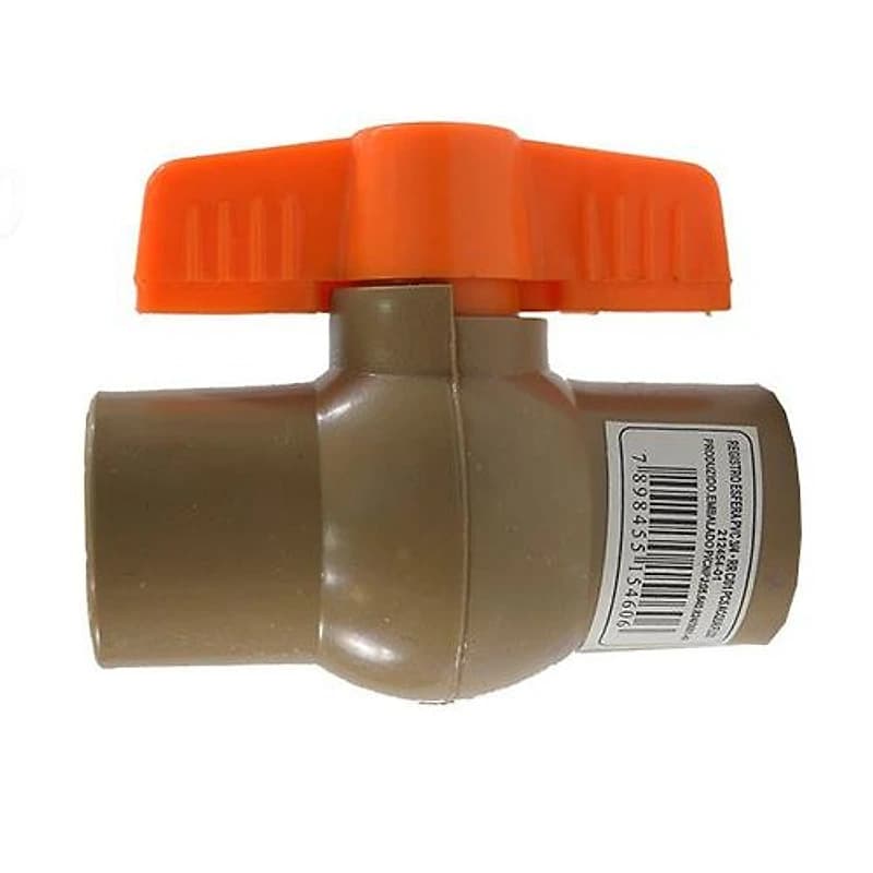 Registro Esfera Roscável em PVC 3/4 Polegada Higiban — Campinas